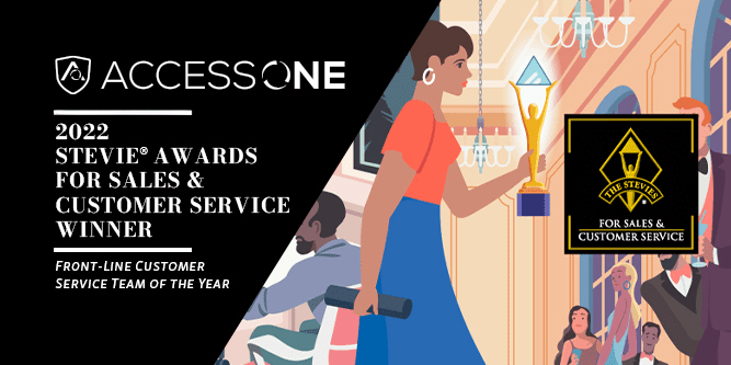 Access One Inc. Wins Bronze Stevie Award In 2022 Stevie Awards For Sales & Customer Service