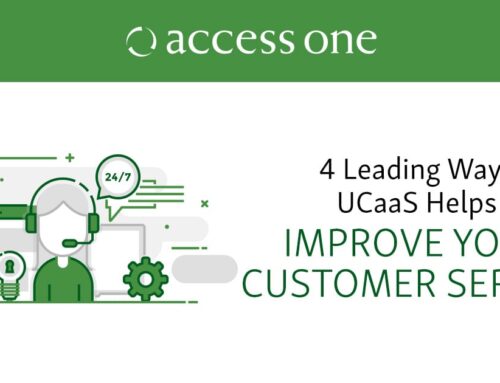 [Infographic] 4 Leading Ways UCaaS Helps Improve Your Customer Service